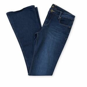 Kut from the Kloth Josephine Slim Bootcut Jeans Size 6 Dark Wash